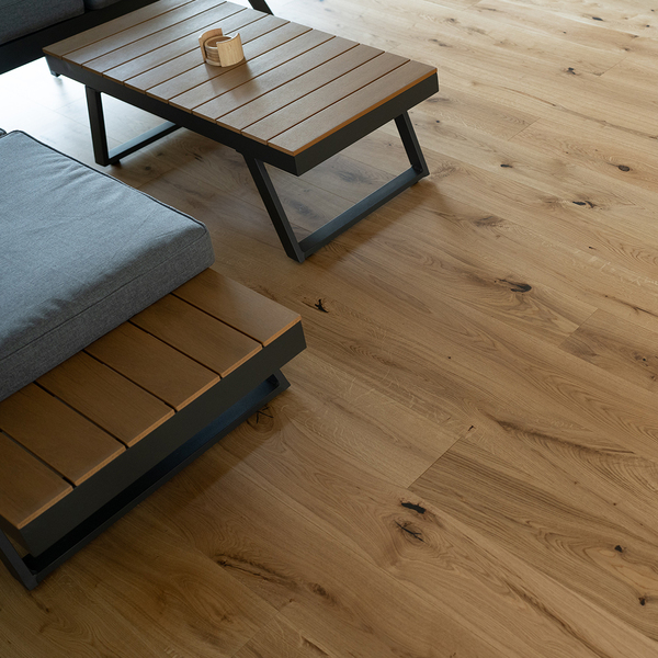 Foto realizácie podlahy: Drevená podlaha Dub