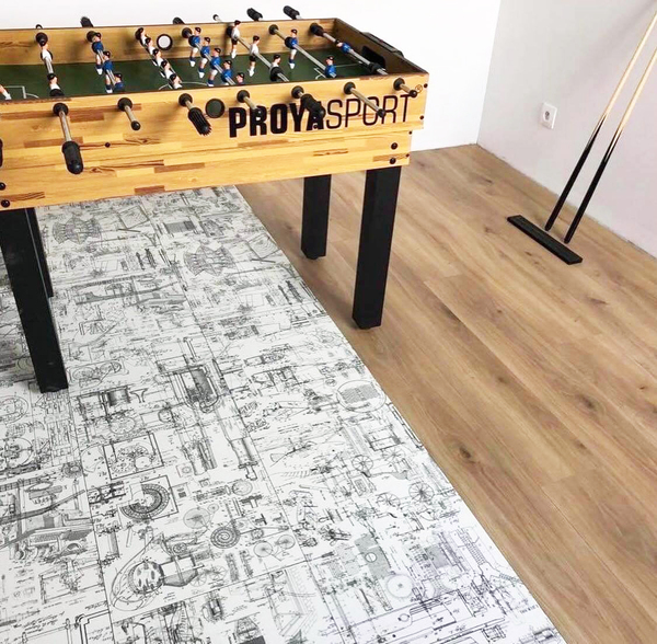 Realizácia: Laminátová podlaha Dub Horizont prírodný P1593797