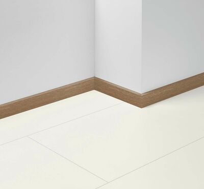 skirting SL 5 oak Waterproof decor D029 1744768 2200x16x50 mm